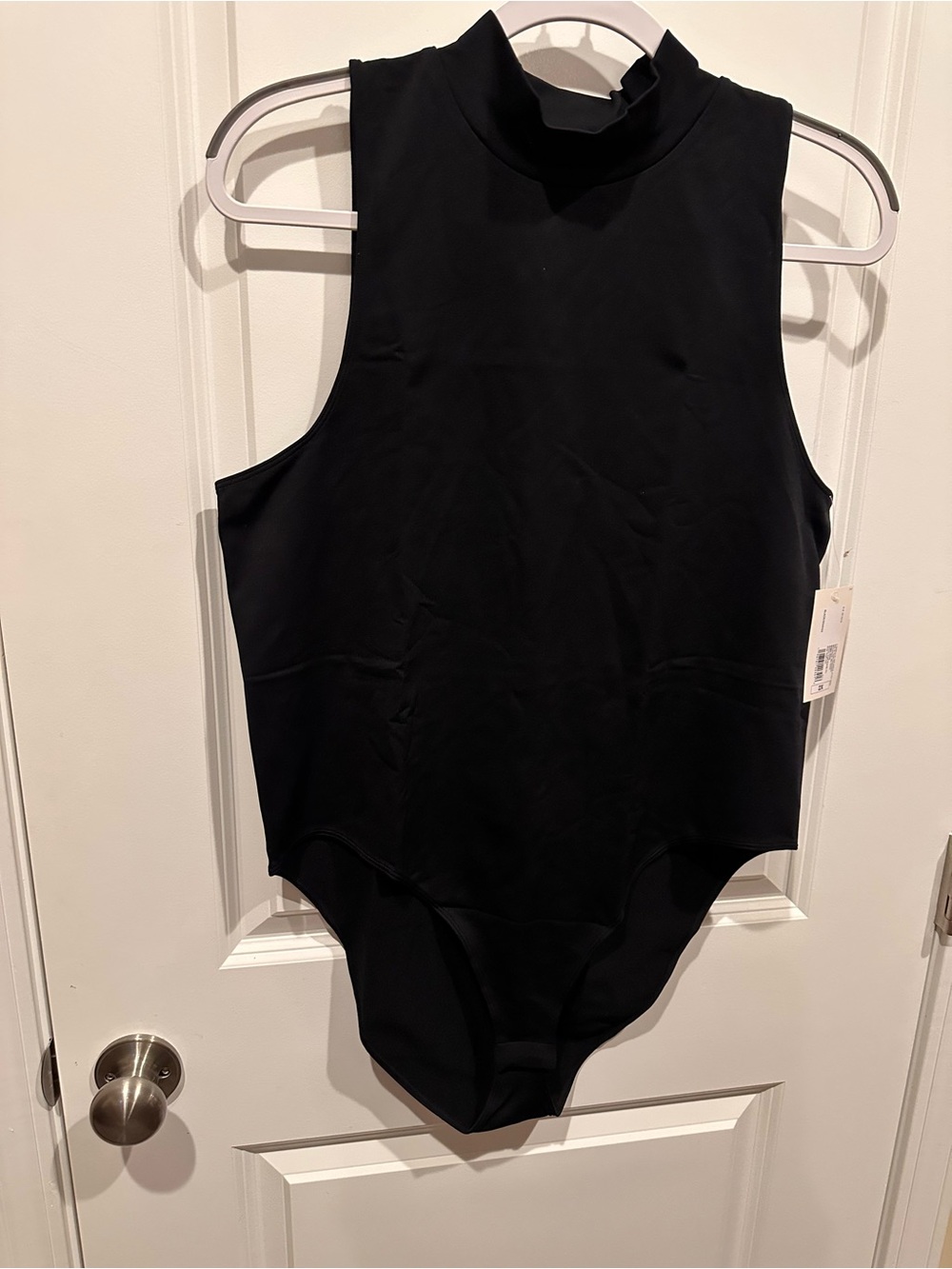 Target Black Sleeveless Mock Neck Bodysuit